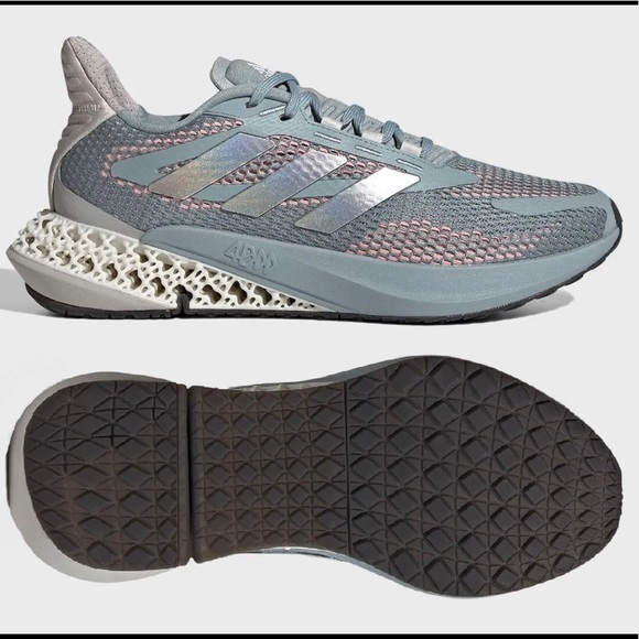 NEW Adidas 4DFWD Men Athletic Shoes, Magic Grey/Silver/Turbo, GZ8623
Men size 10 - Picture 10 of 11